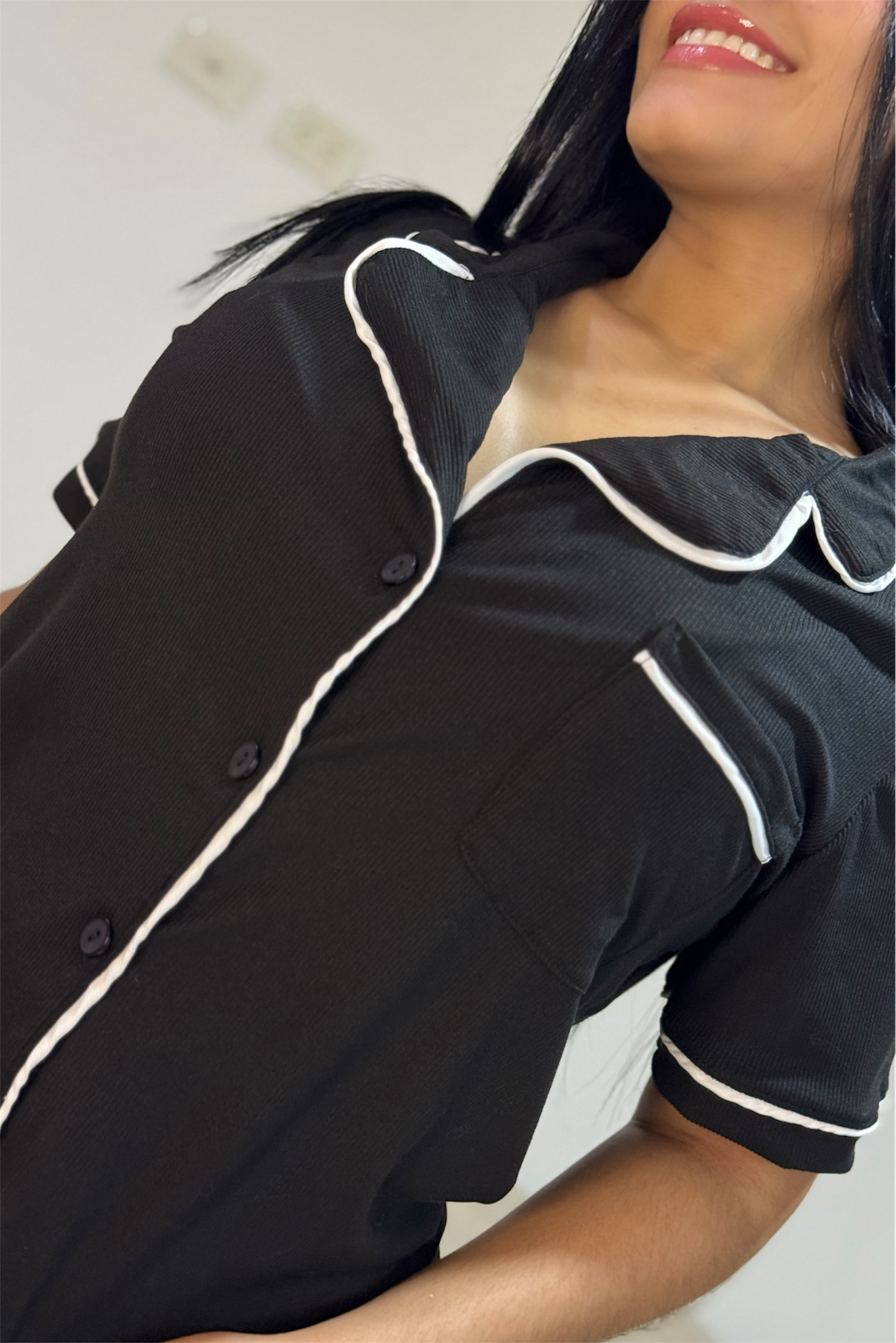 pijama-short-botones